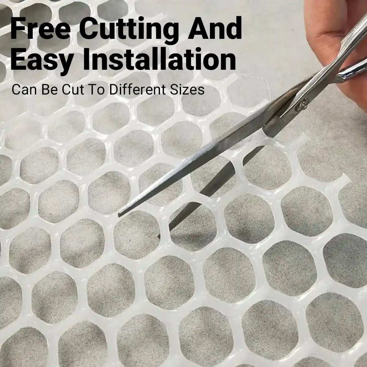 Pet Anti-Escape Mesh Grid for Cat & Dog Cages 200×40cm Flexible Net