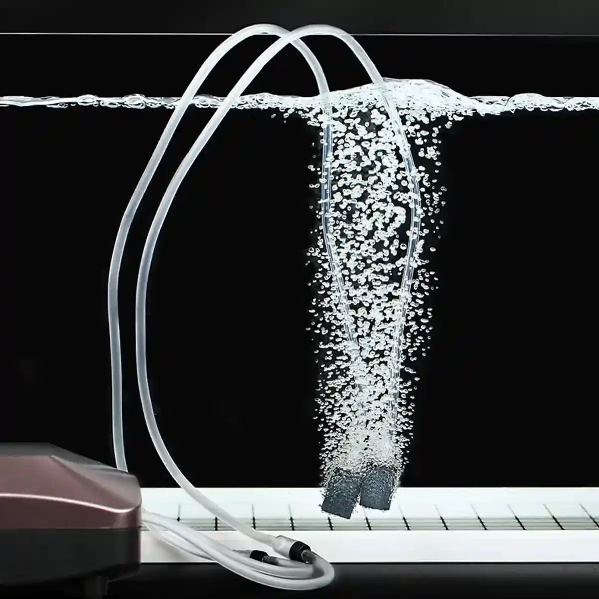 Aquarium Air Pump 4W/6W Oxygen Pump Silence Adjustable for Fish Tank