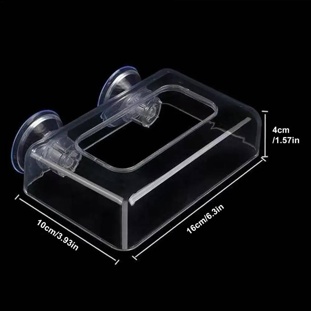 Aquarium Feeder Cup - Red Insect & Floating Fish Feeding Ring