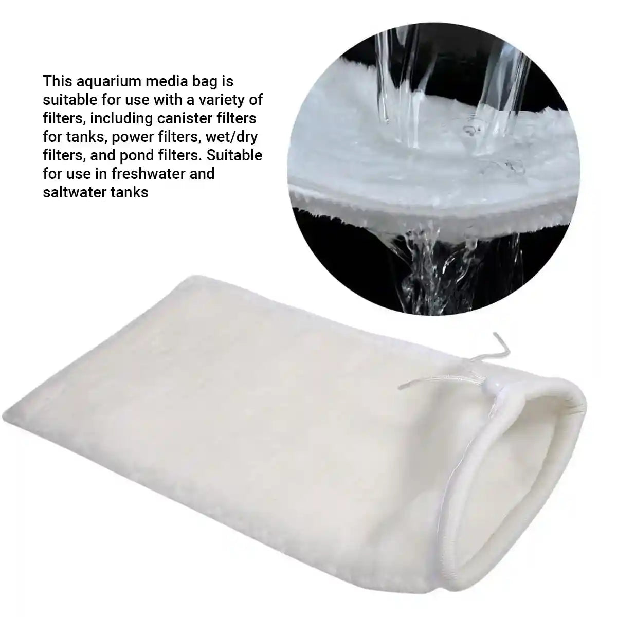Reusable Aquarium Filter Bag 10PCS Set