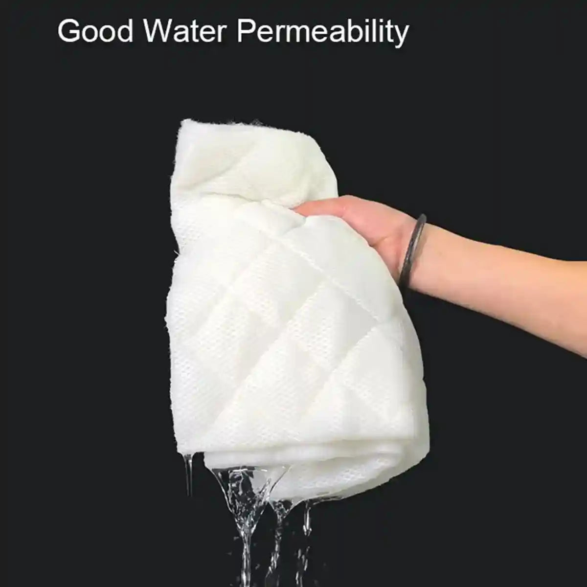 High-Density Aquarium Filter Cotton 3-Layer Reusable Filter Media Roll