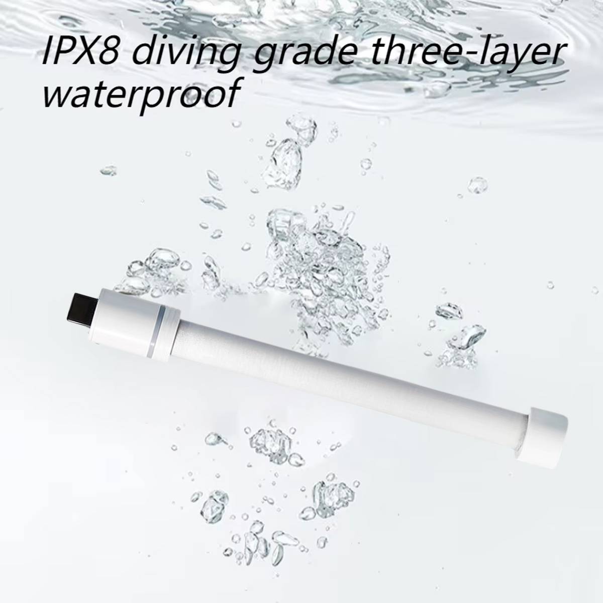 Quartz Aquarium Heating Rod - Explosion-Proof Fish Tank Heater (60W/100W)