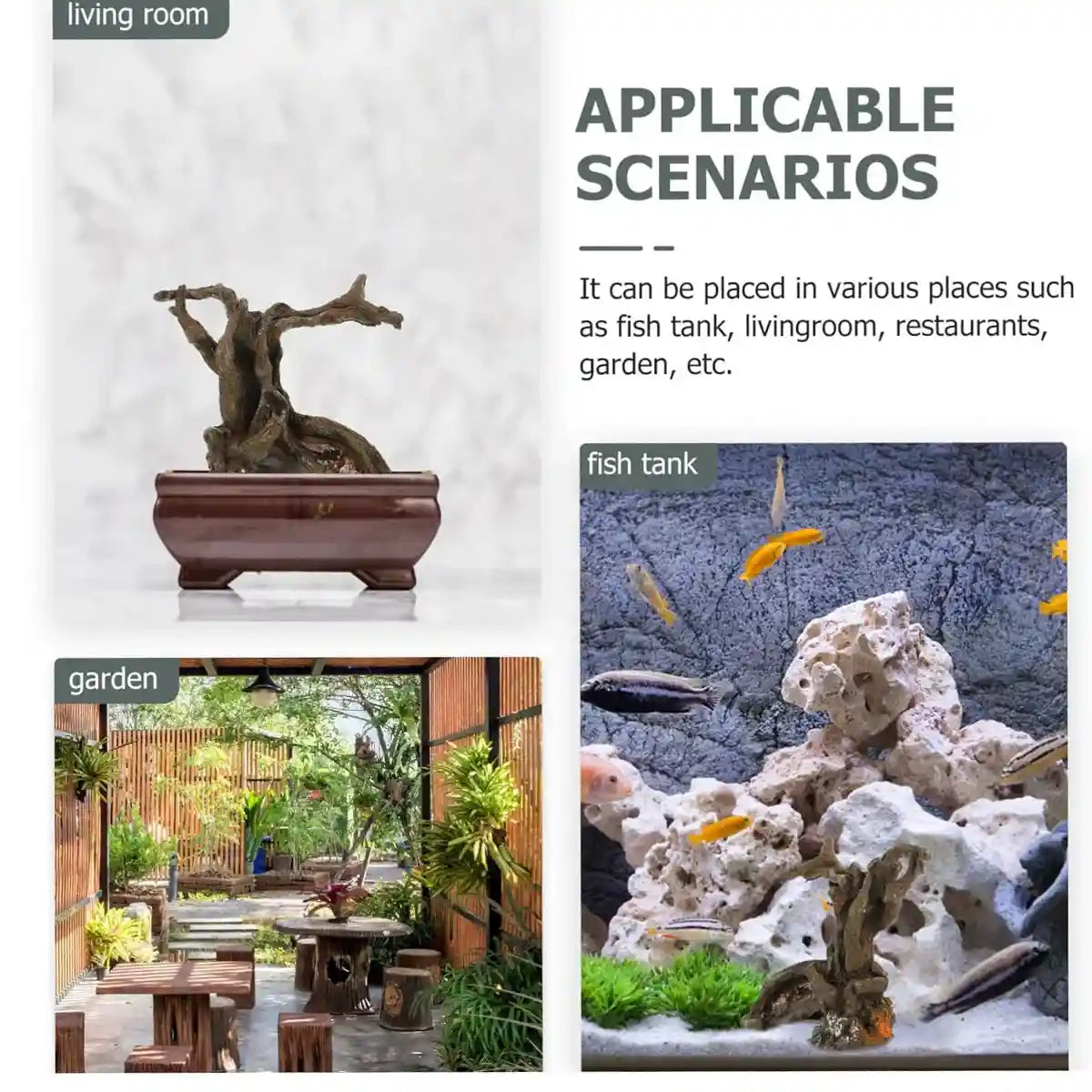 Aquarium Driftwood Decoration