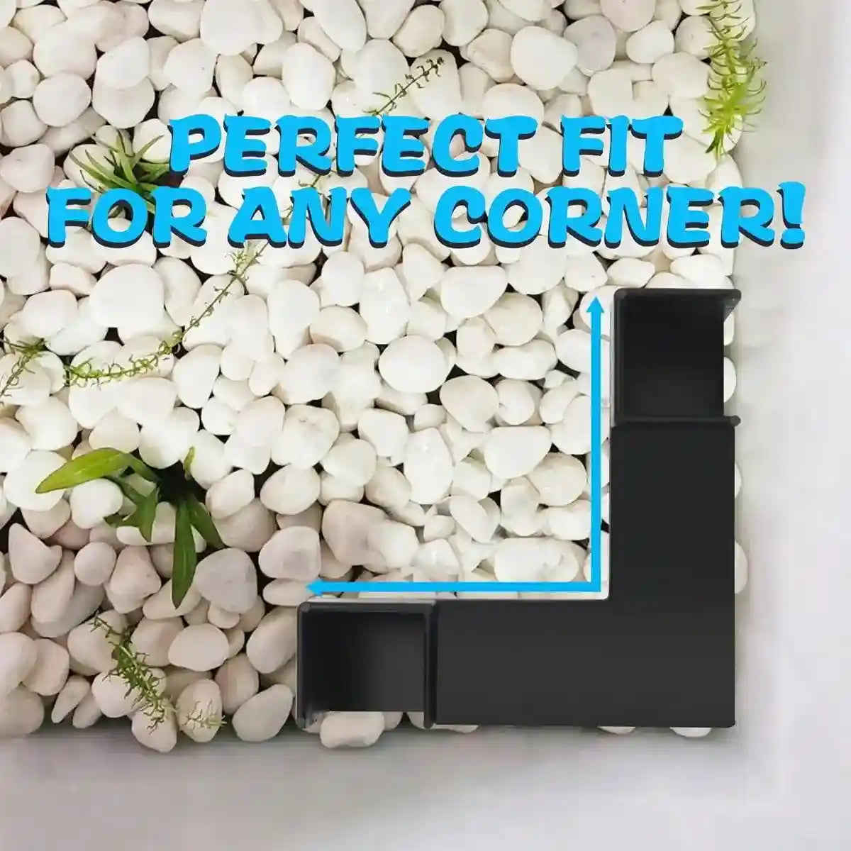 Creative Fish Hideout Aquarium Tunnel Space-Saving Underwater Shelter