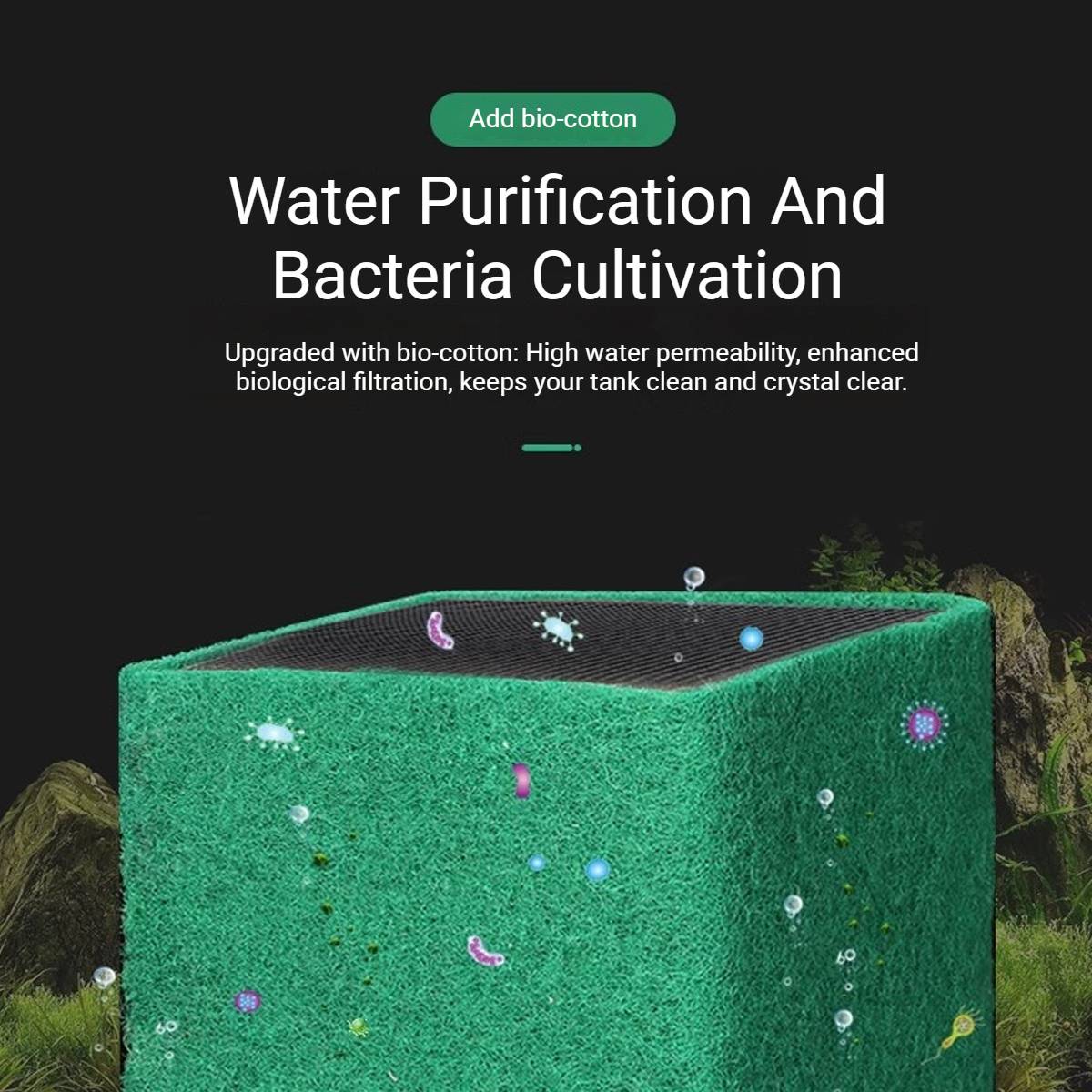 Activated Carbon Aquarium Media - Yee Water Purification (M/L)