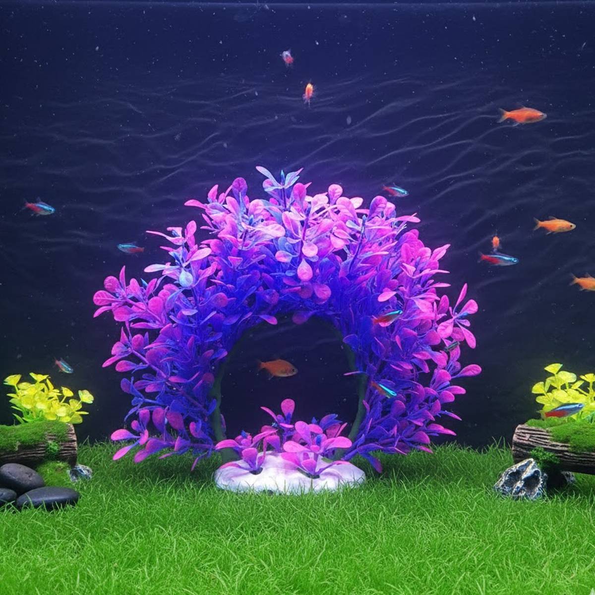 Artificial Grass Plants Aquarium Decoration