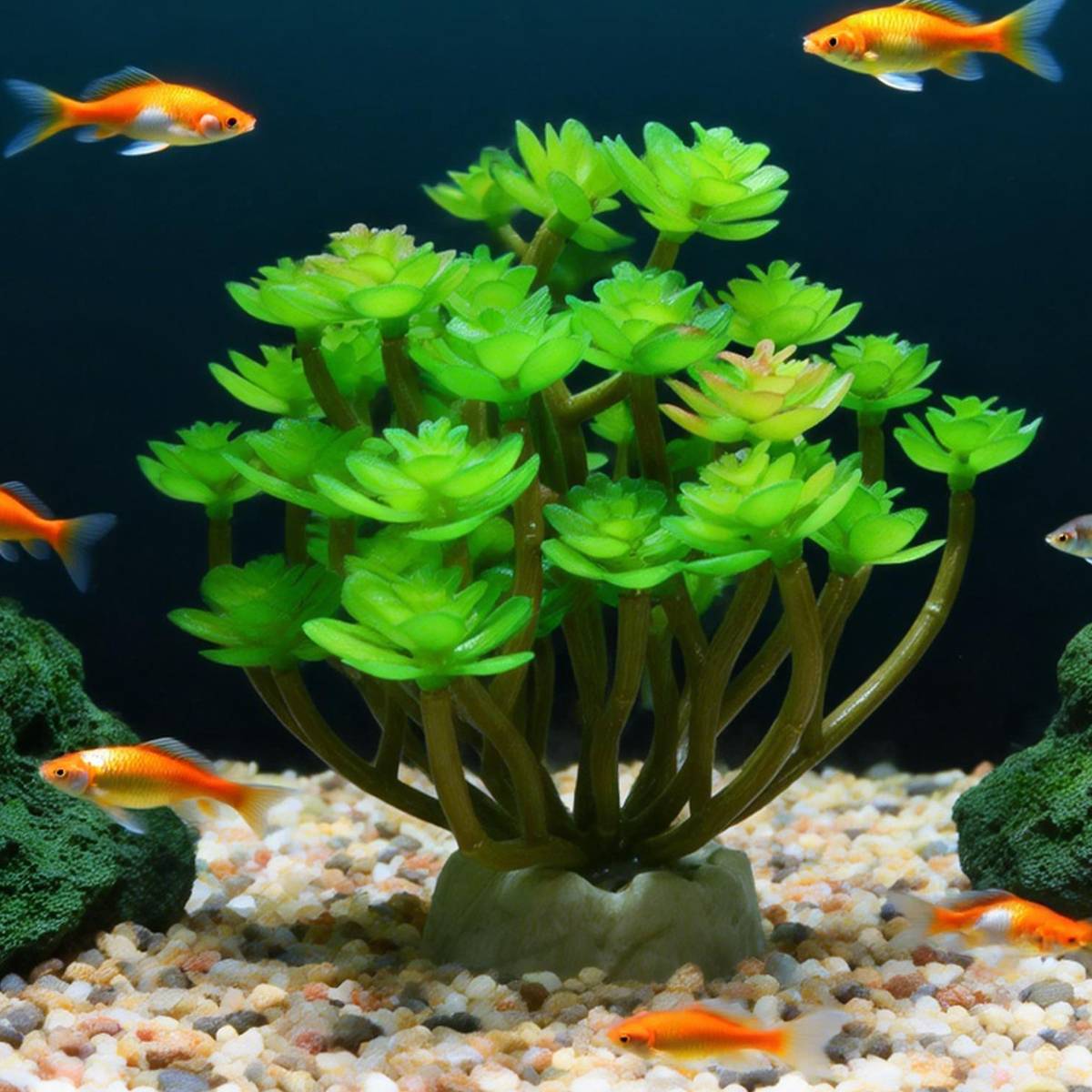 Artificial Aquarium Plant Resin Fish Tank Decor