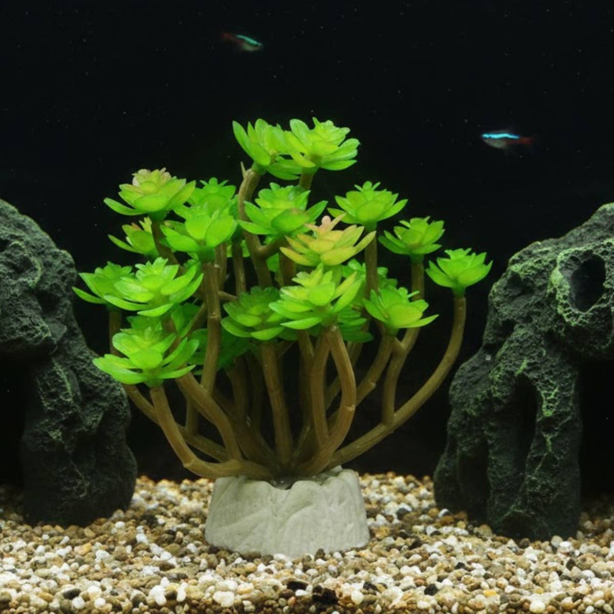 Artificial Aquarium Plant Resin Fish Tank Decor