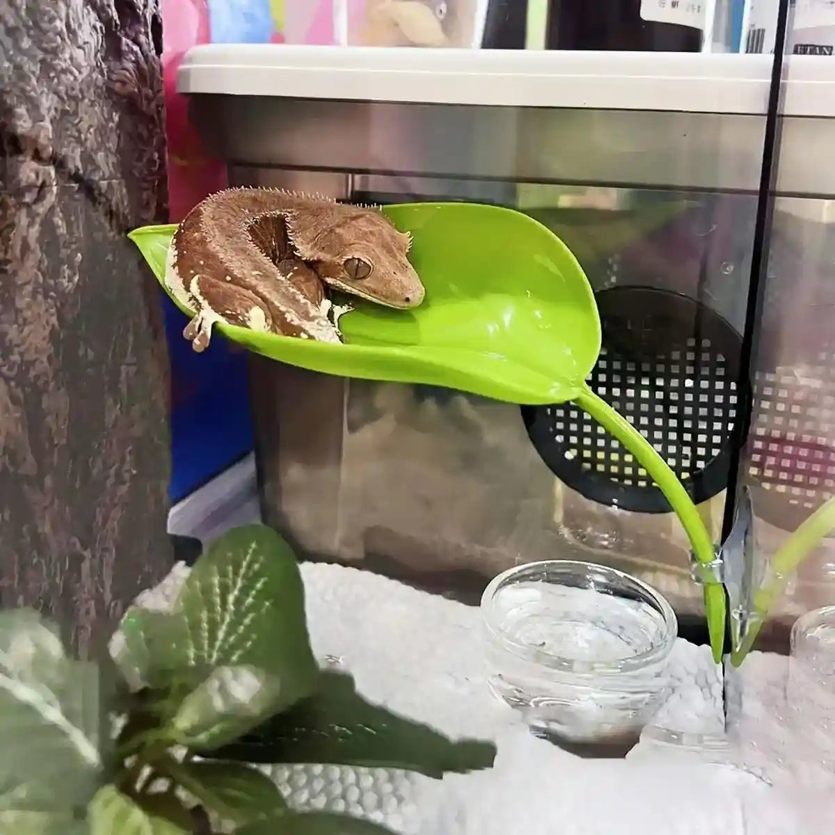 3pcs Realistic Artificial Aquarium Plants Set Safe & Durable Decorations