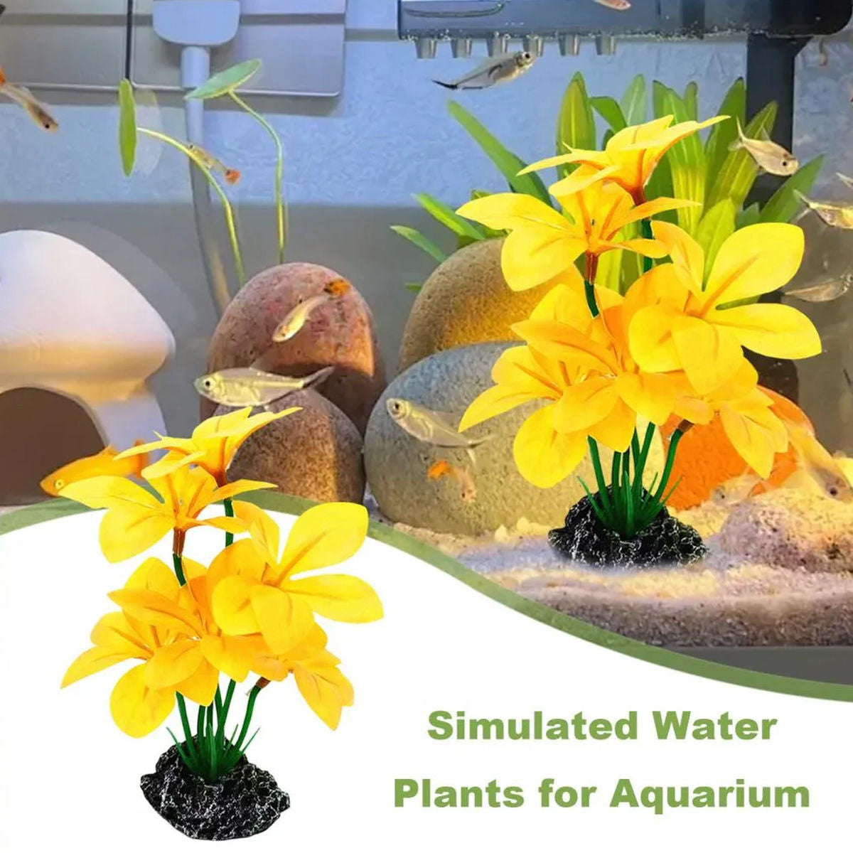 Artificial Aquarium Plant Decoration