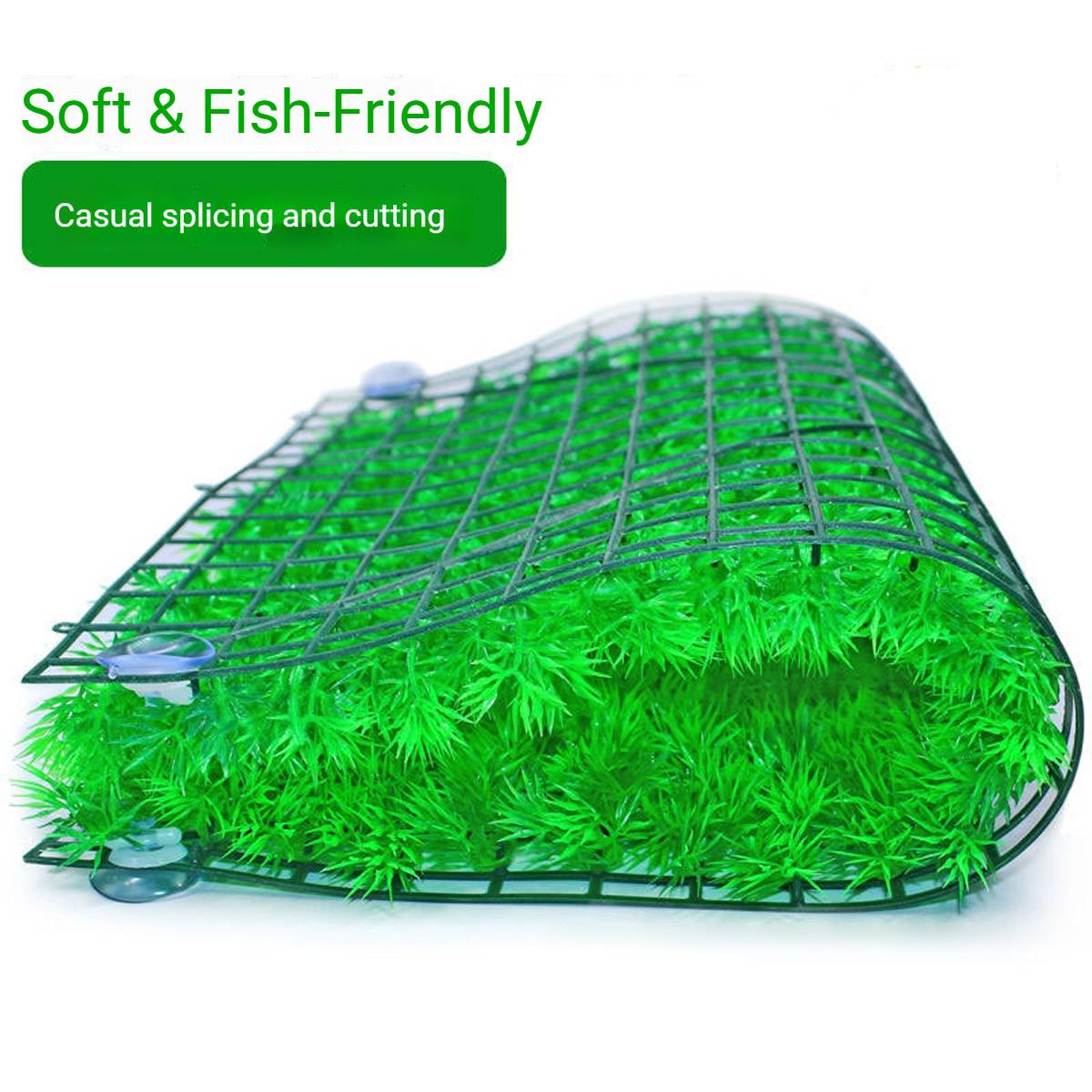 Artificial Aquarium Grass Mat 40×60cm