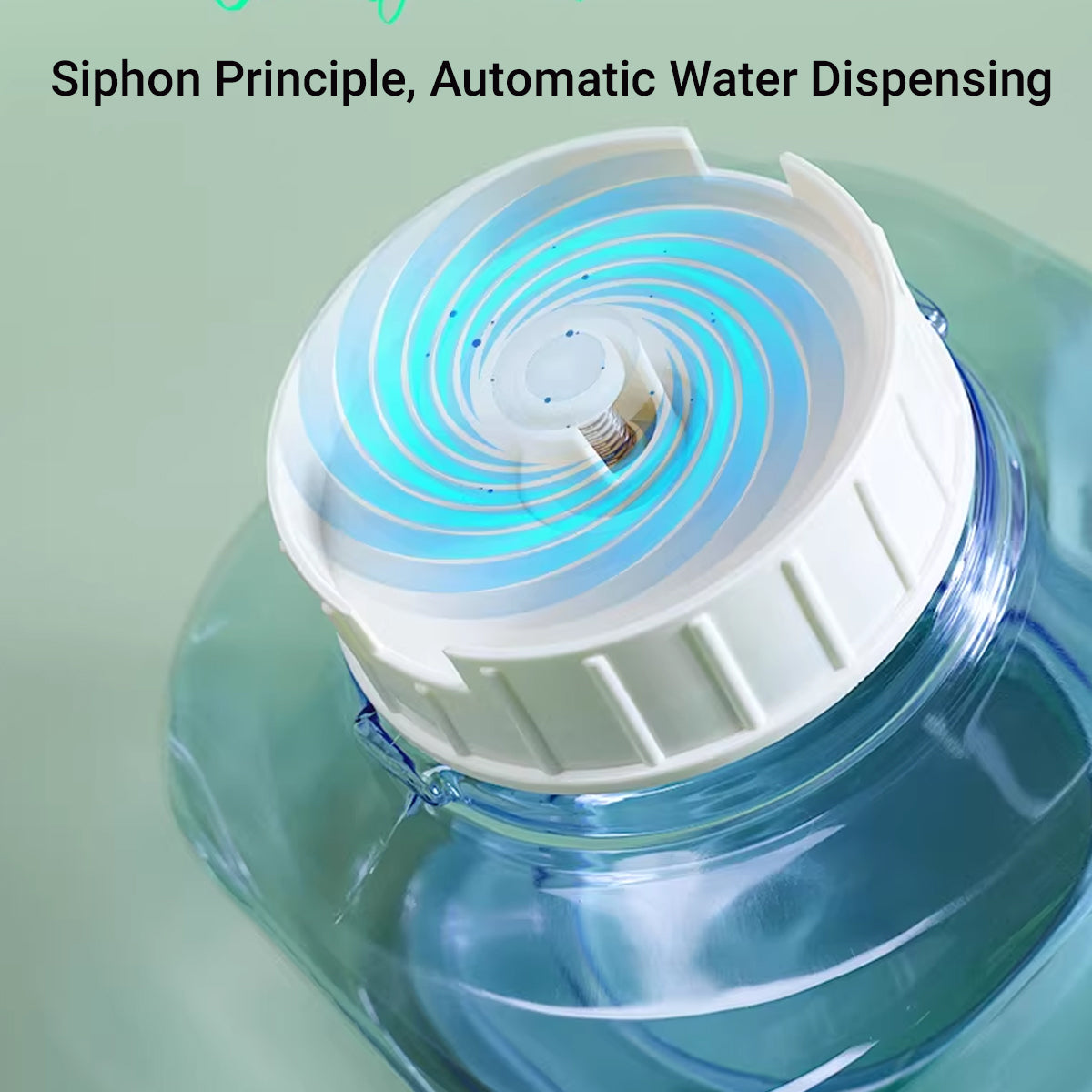 Automatic Pet Water Dispenser With Double Bowls