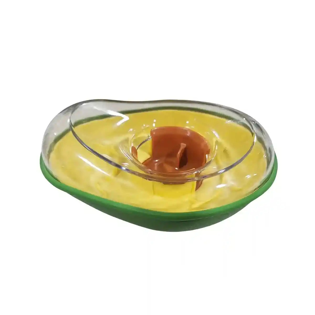 Avocado Dog Slow Feeder Treat Puzzle Toy