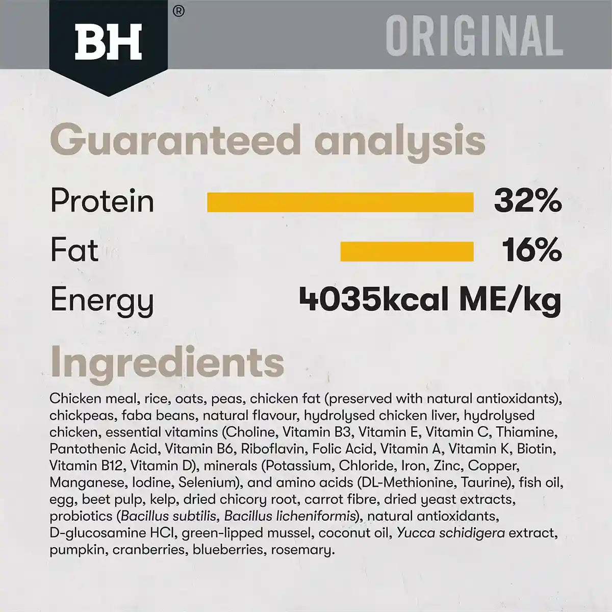 Black Hawk Original Dry Cat Food Adult Chicken 4/12KGKG