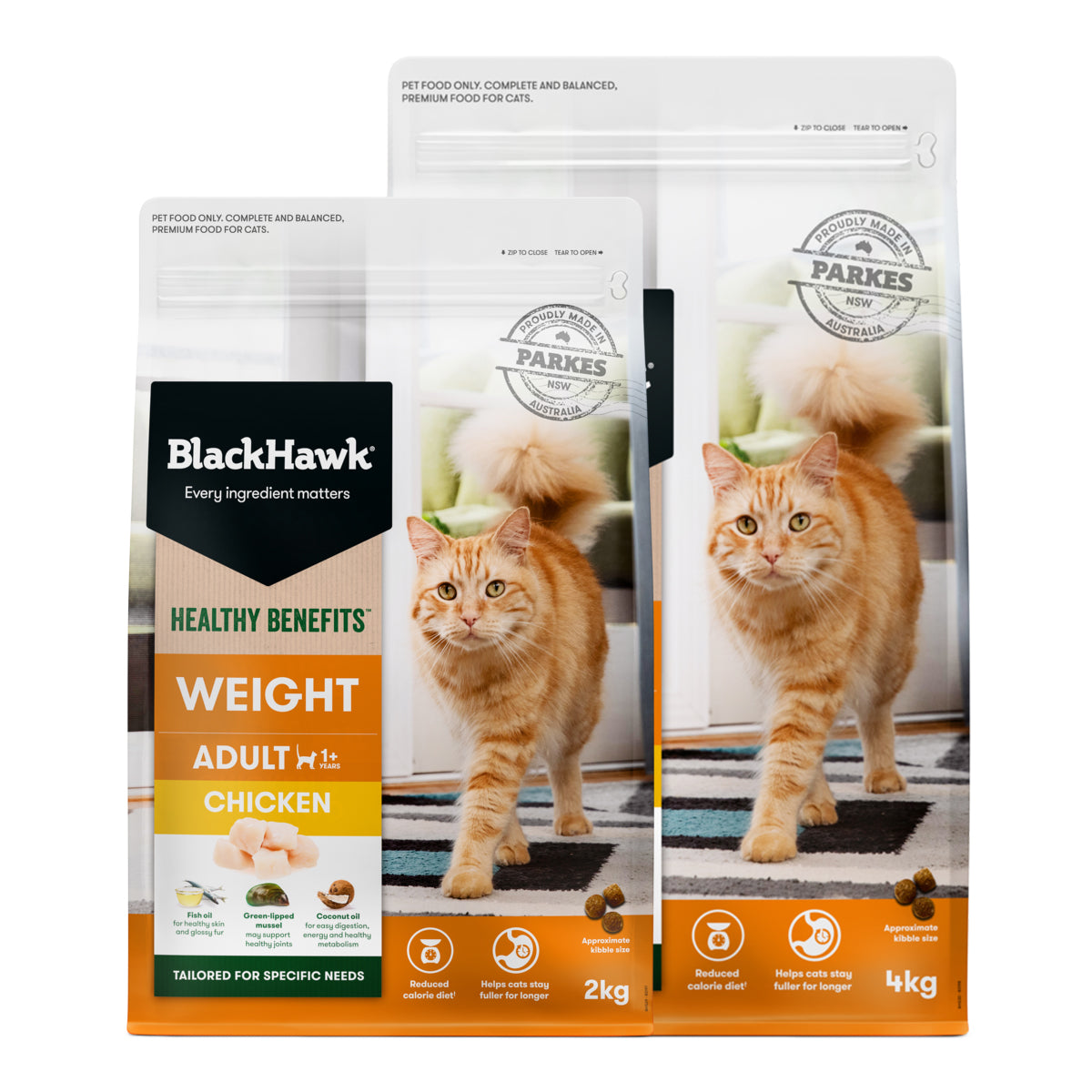 Black Hawk Weight Management Cat Food