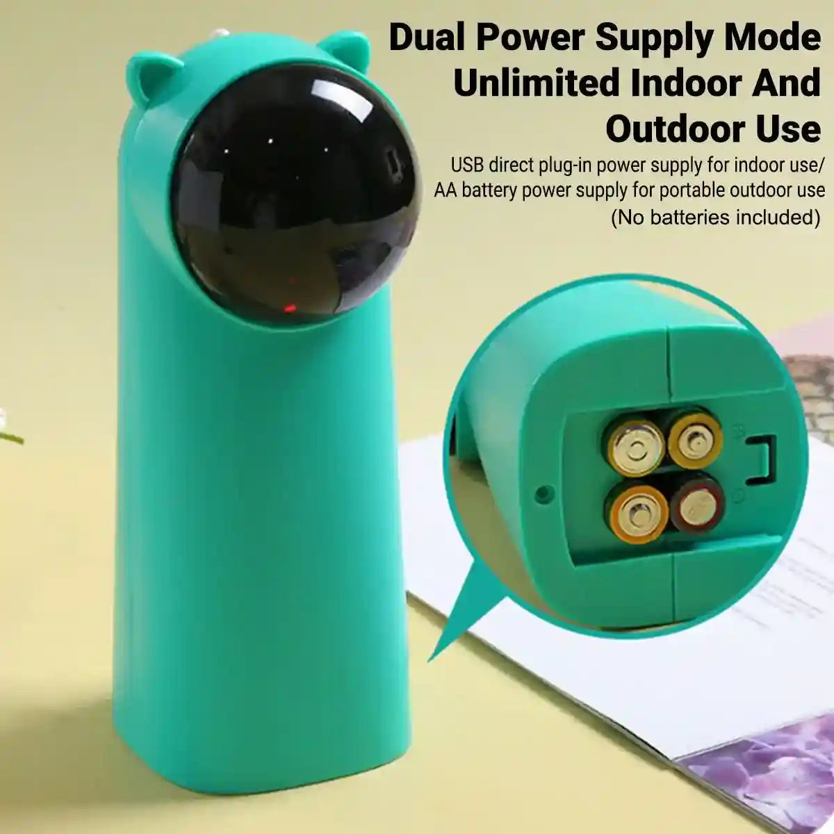 Interactive Laser Cat Toy Smart Automatic Cat Laser with Multiple Modes