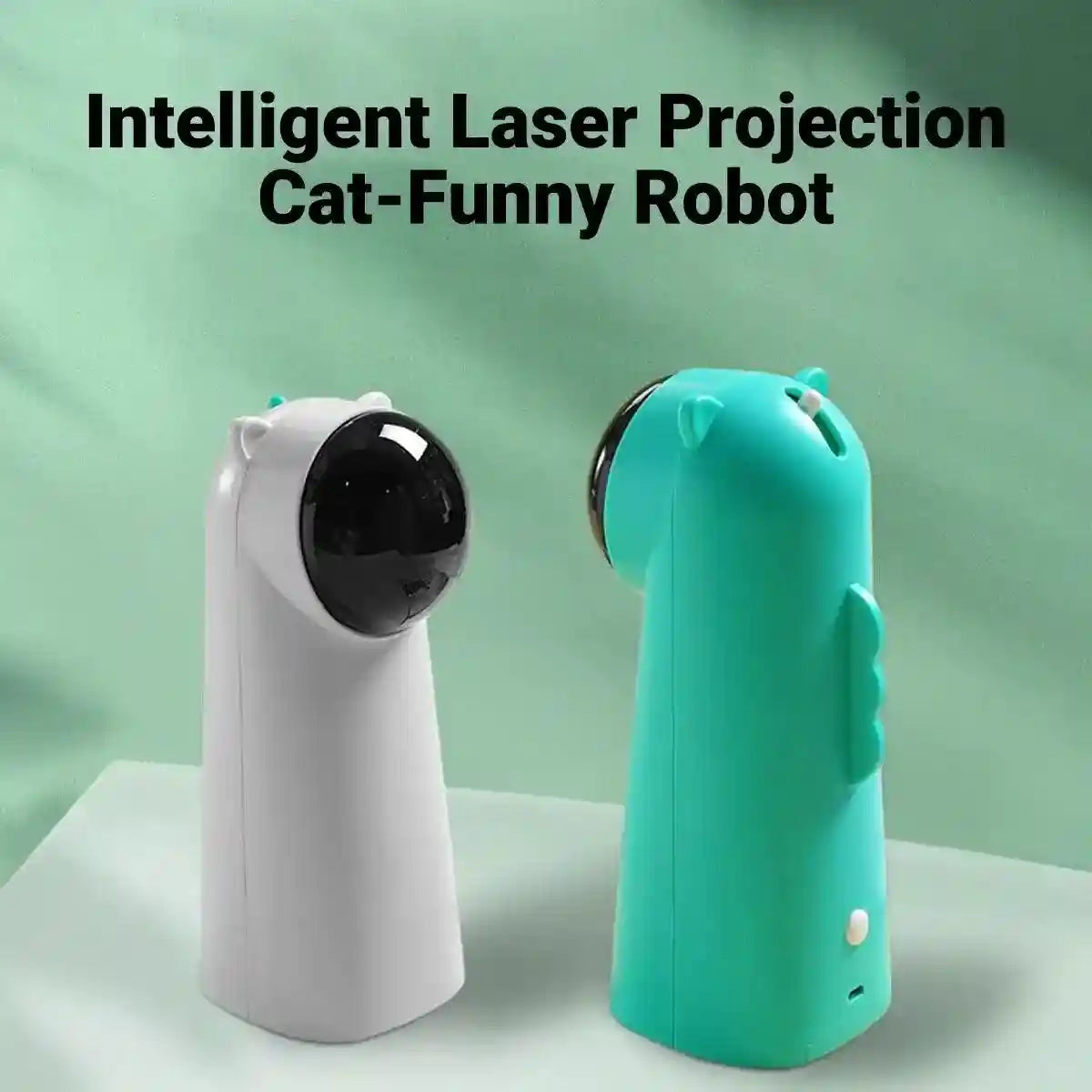 Interactive Laser Cat Toy Smart Automatic Cat Laser with Multiple Modes