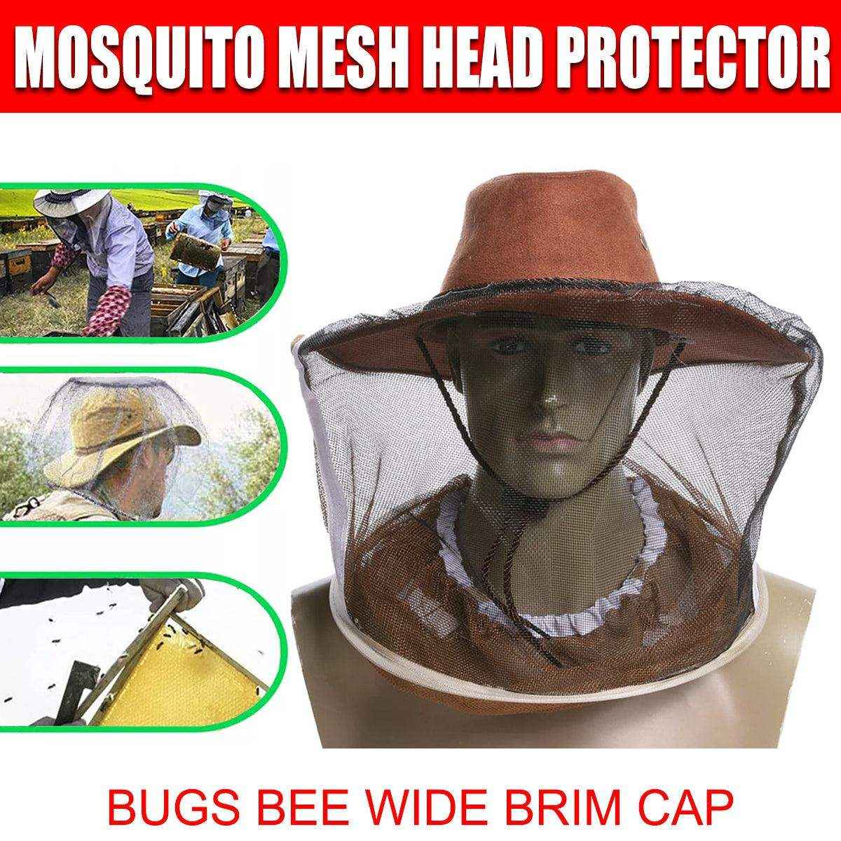 Beekeeping Hat with Protective Veil Breathable Insect Protection for Outdoors