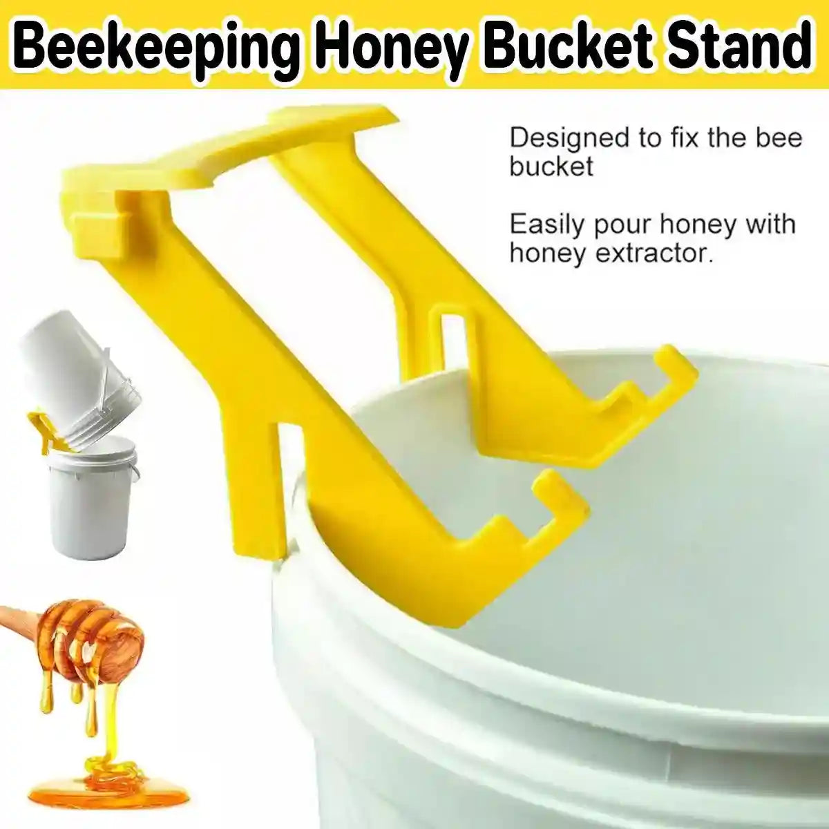 Beekeeping Honey Bucket Stand Durable & Practical Extraction Tool