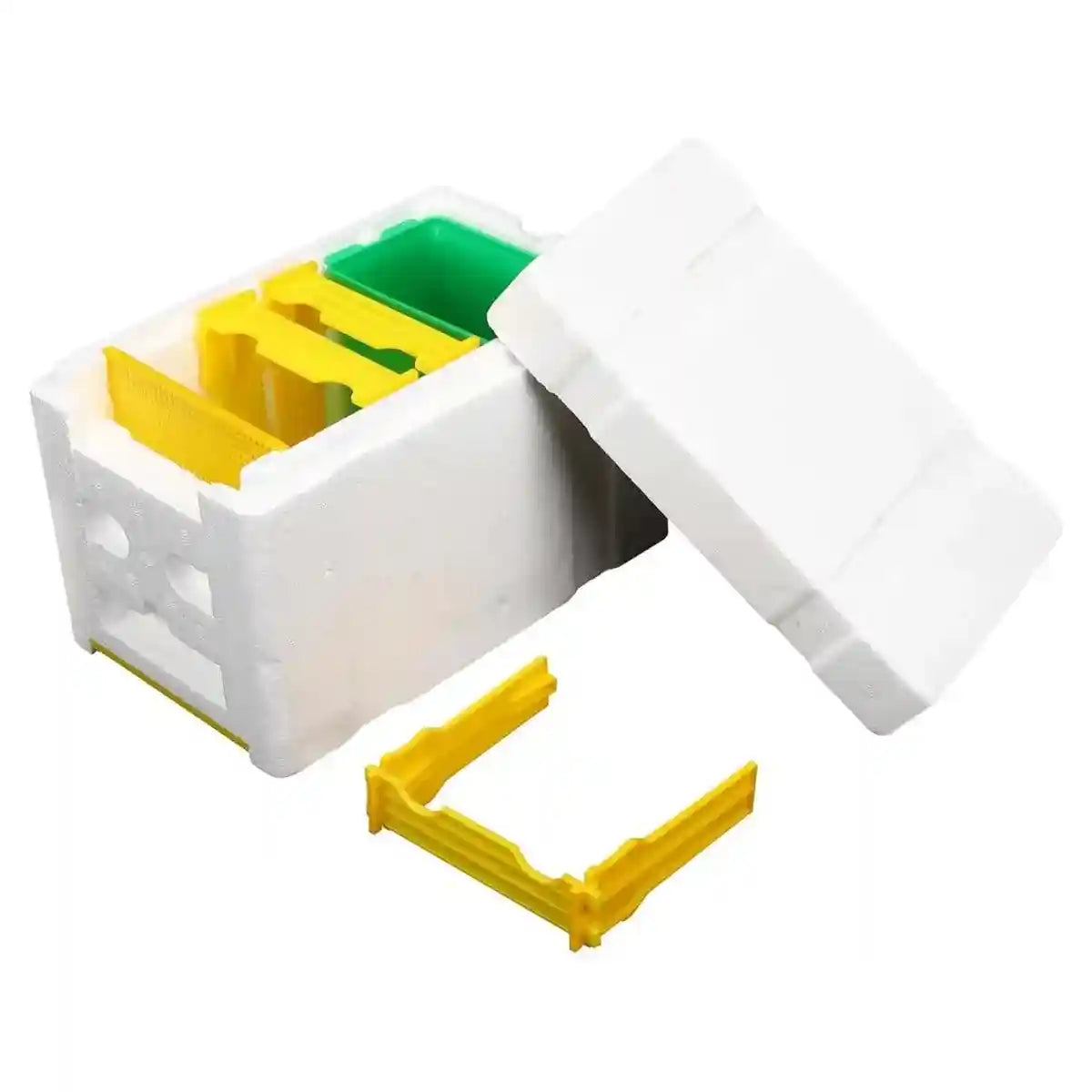 Insulated Foam Bee Boxes for Queen Rearing and Hive Expansion