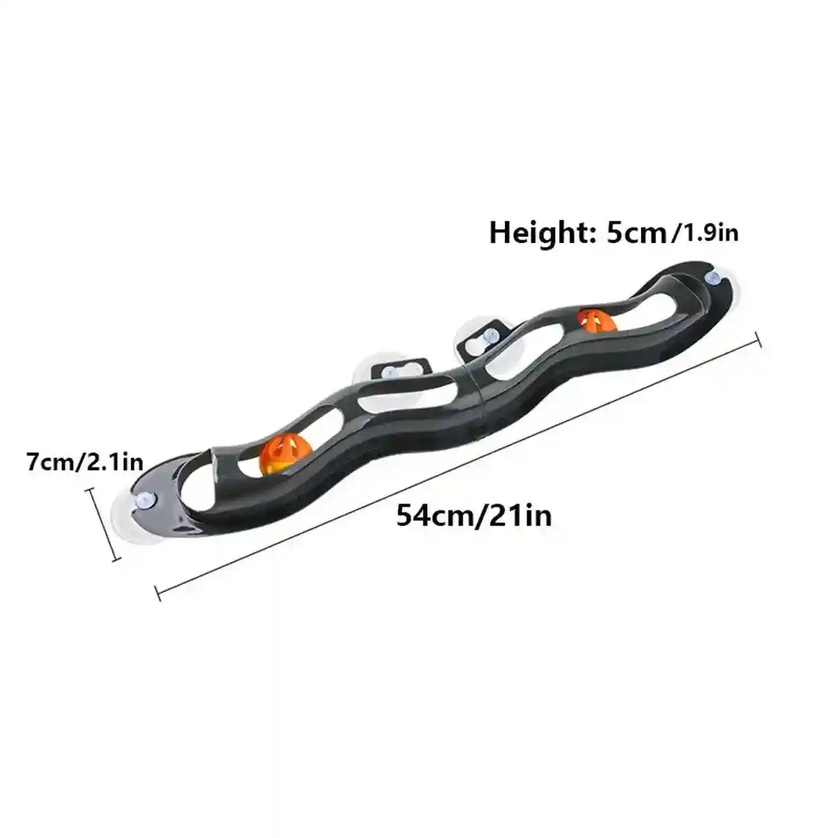 Bell Track Cat Toy with Rolling Ball and Bell Interactive Pet Toy