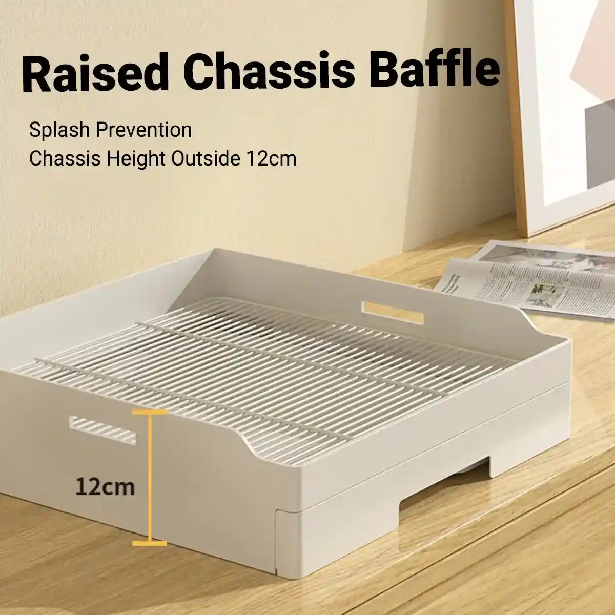 Modern Large Bird Cage with Acrylic Panels and Skylight Playtop