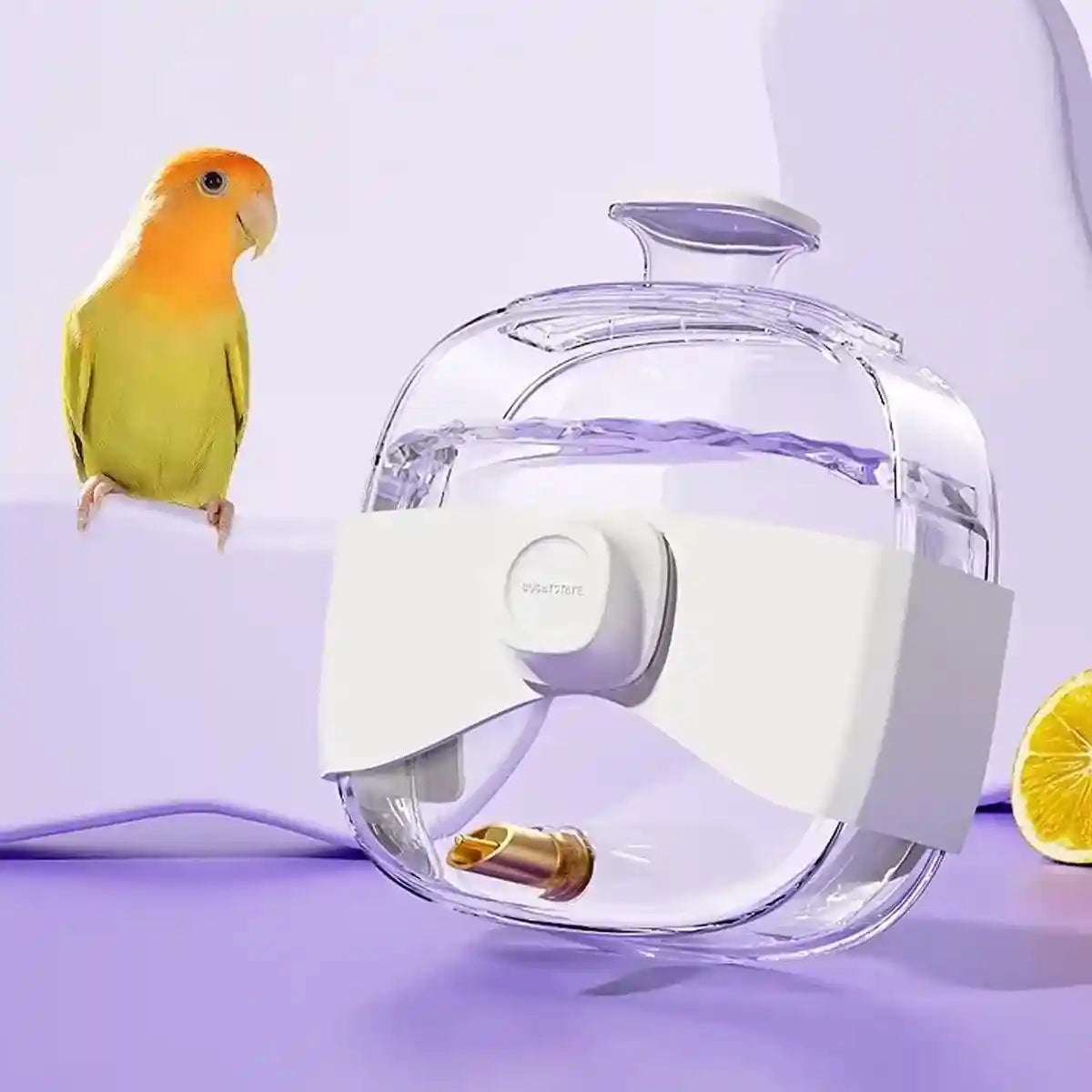 450ml Parrot Water Bottle Bird Drinker Feeder Large Capacity for Birds and Pet