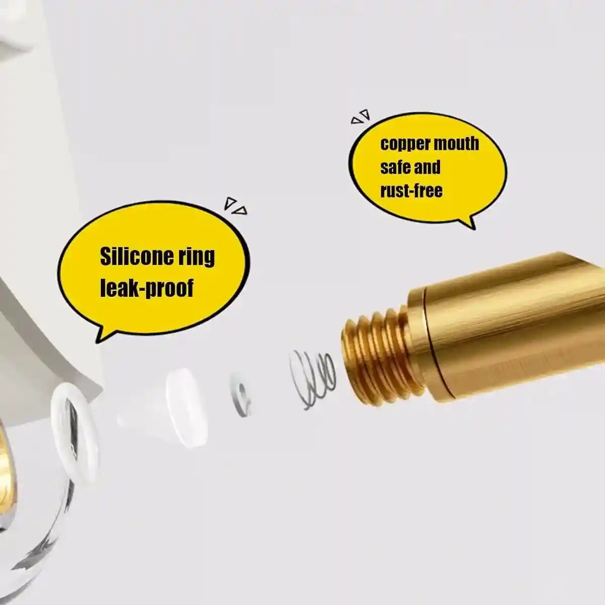 450ml Parrot Water Bottle Bird Drinker Feeder Large Capacity for Birds and Pet