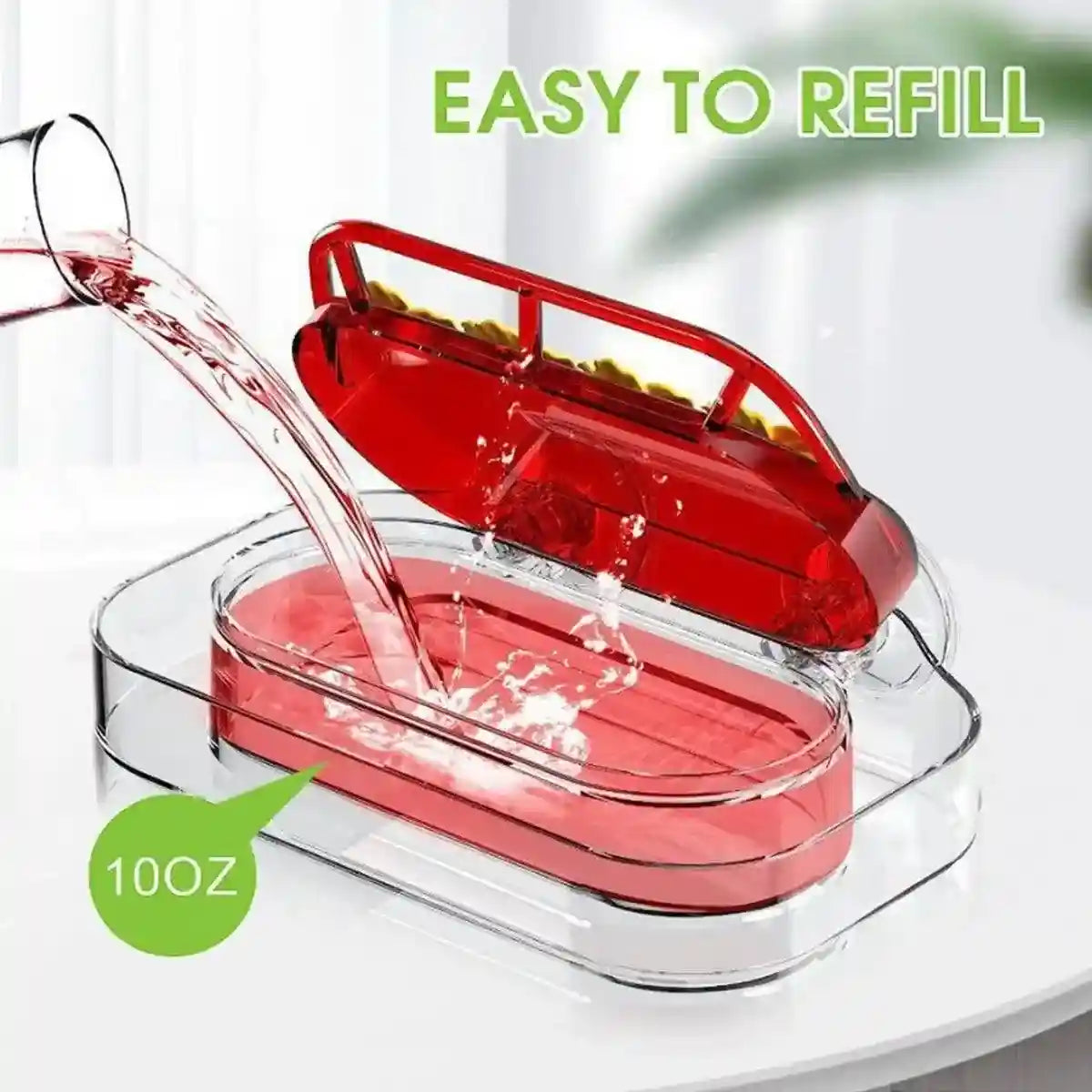 Window Hummingbird Feeder 10oz Capacity with Suction Cup and Ant Moat