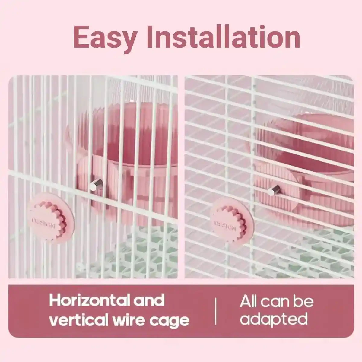 Anti-Splash Bird Feeder with Cover and Stand for Cage Use