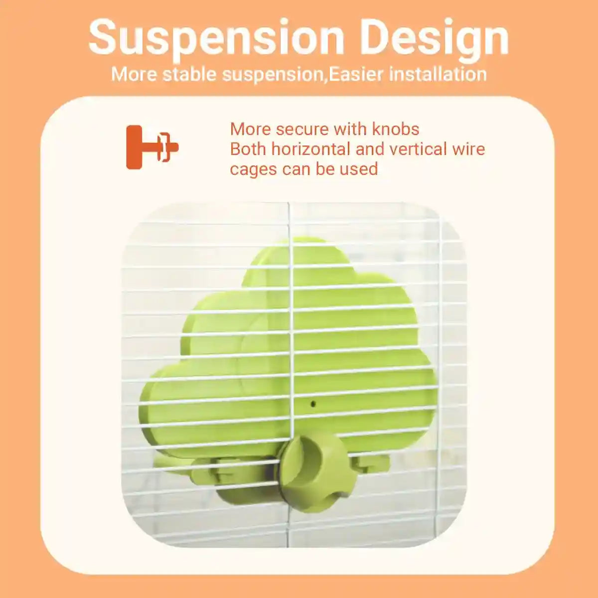 Cloud-Shaped Bird Mirror with Perch & Hidden Feeder