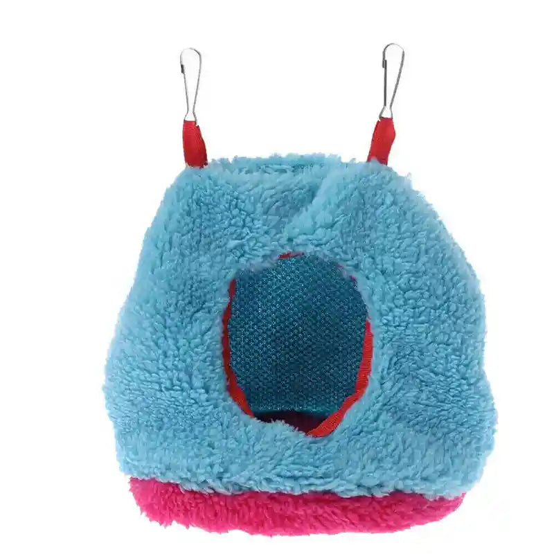 Cozy Parrot House Hammock Hut for Birds S/M/L