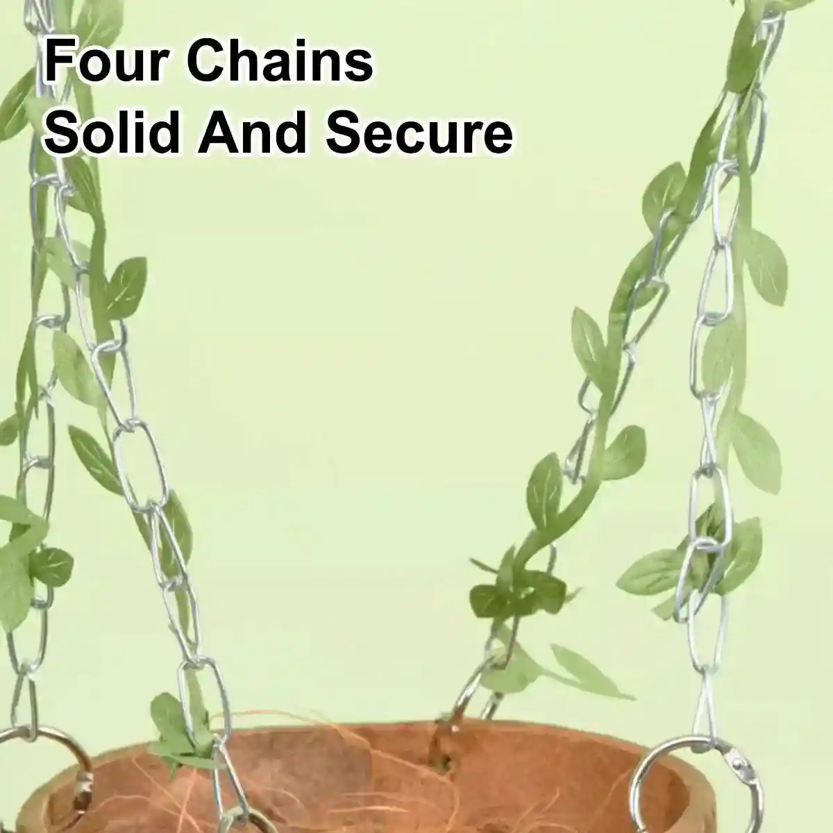 Coconut Bird's Nest for Parrots Natural Habitat with Swing & Hammock