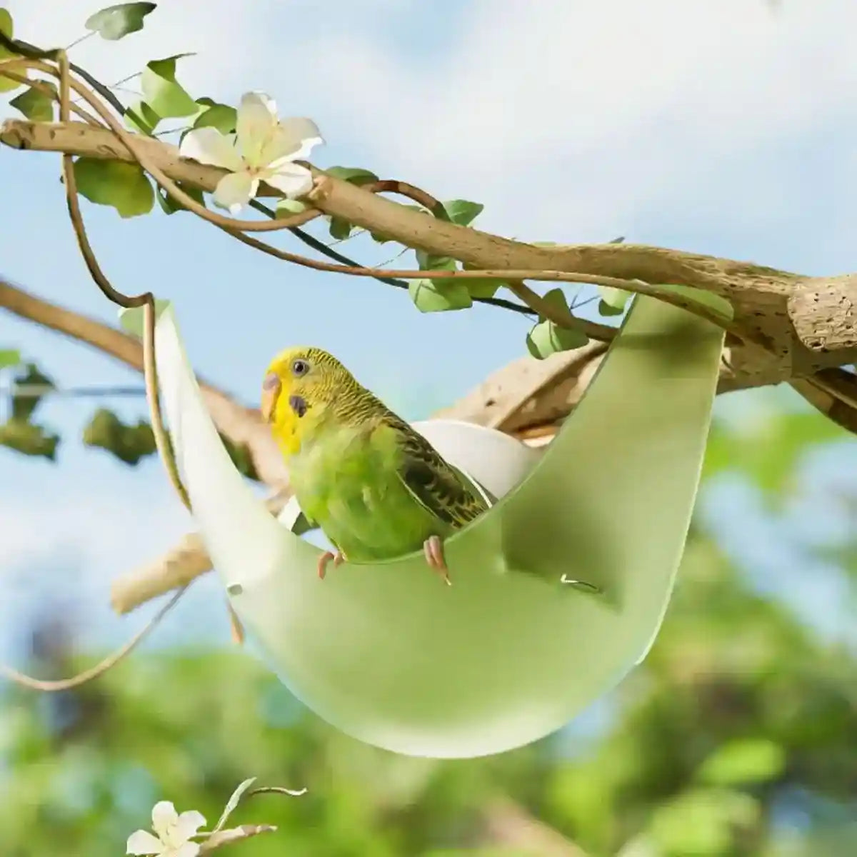 Durable Hummingbird House Space Capsule Bird Shelter for Small Birds