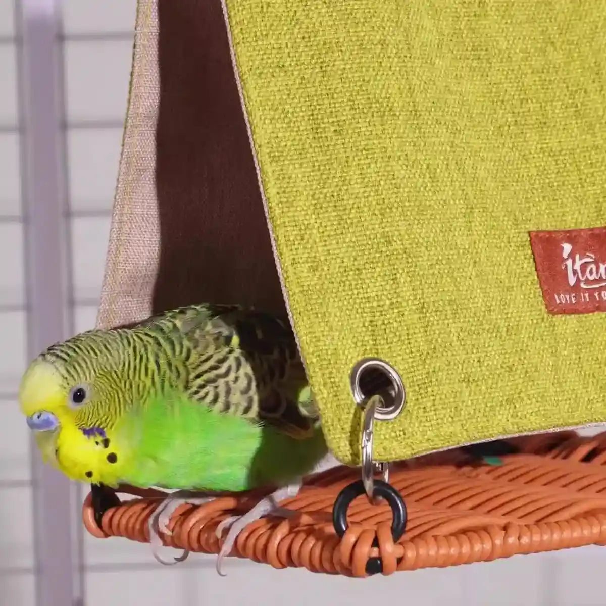 Breathable Bird Nest Hammock for Small Parrots Summer Hanging Bed