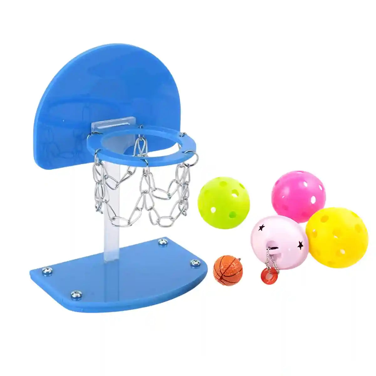 Parrot Toy Mini Basketball Hoop Game