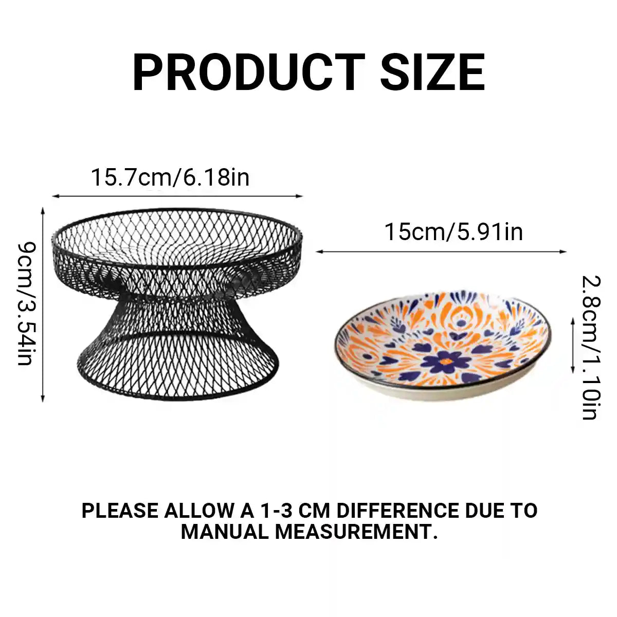 Bohemian Ceramic Cat Bowl