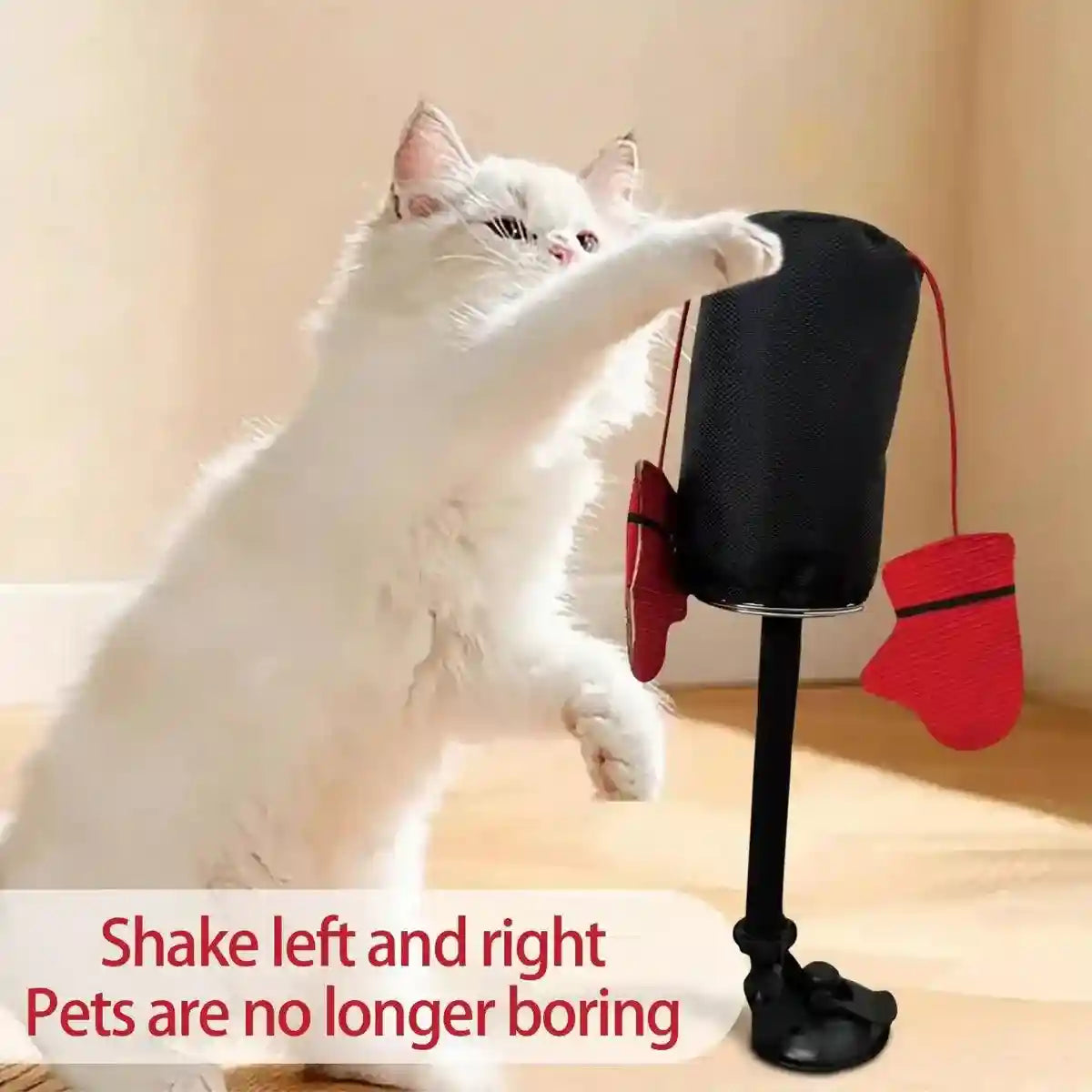 Interactive Cat Boxing Toy Fun Punching Bag for Active Play