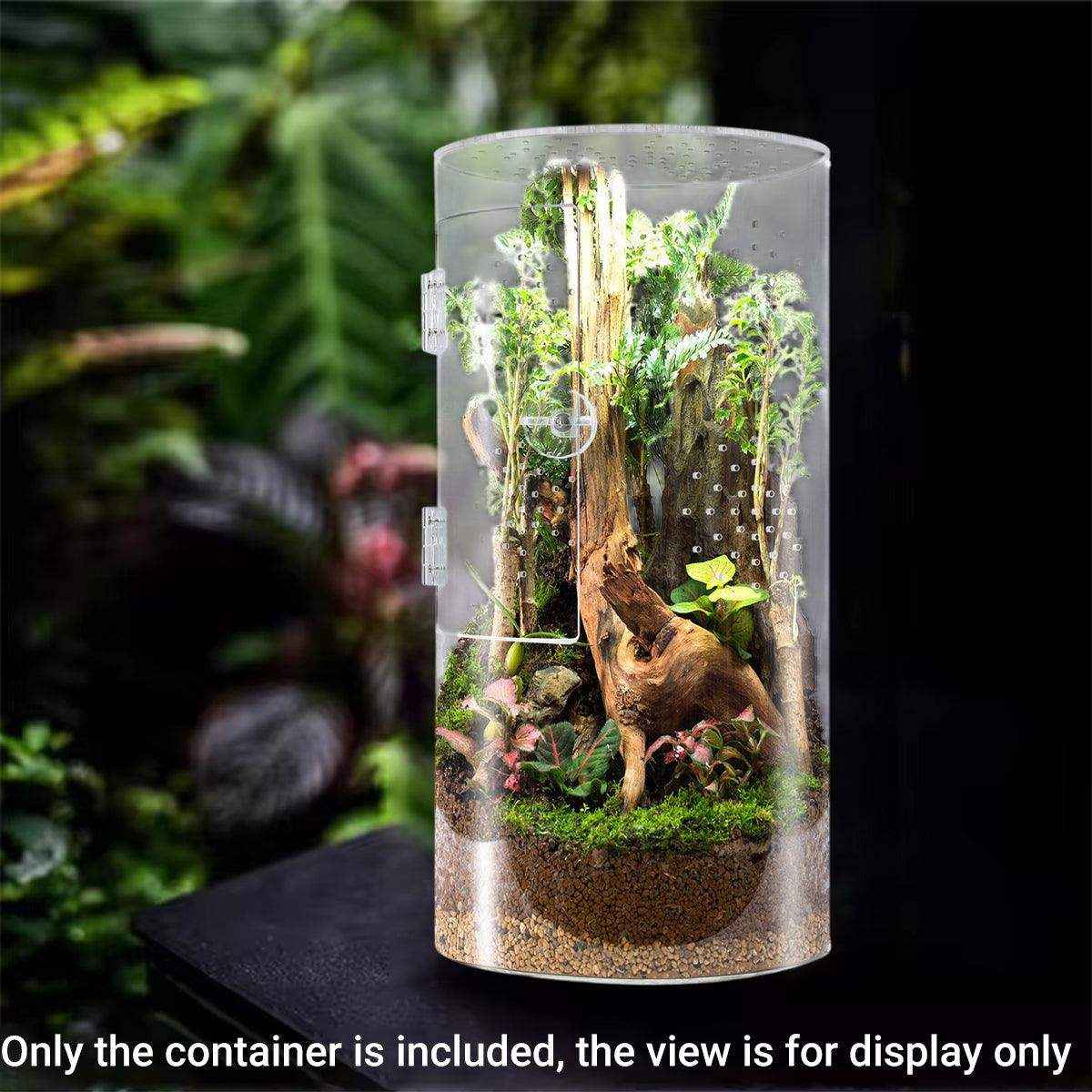 Transparent Cylindrical Pet Breeding Box