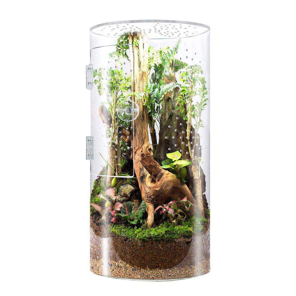 Transparent Cylindrical Pet Breeding Box