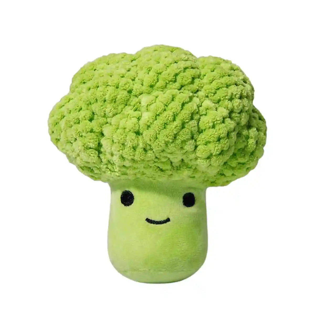 Broccoli Dog Plush Toy With Squeaker
