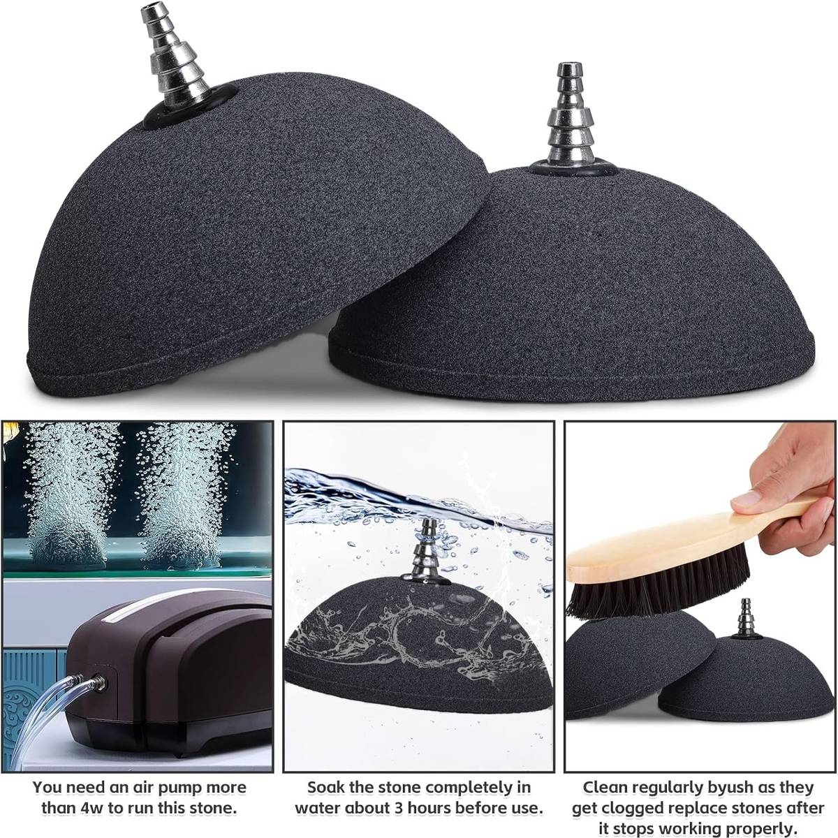Aquarium Air Stone Diffuser 150mm | Fish Tank Oxygen Bubble Bar