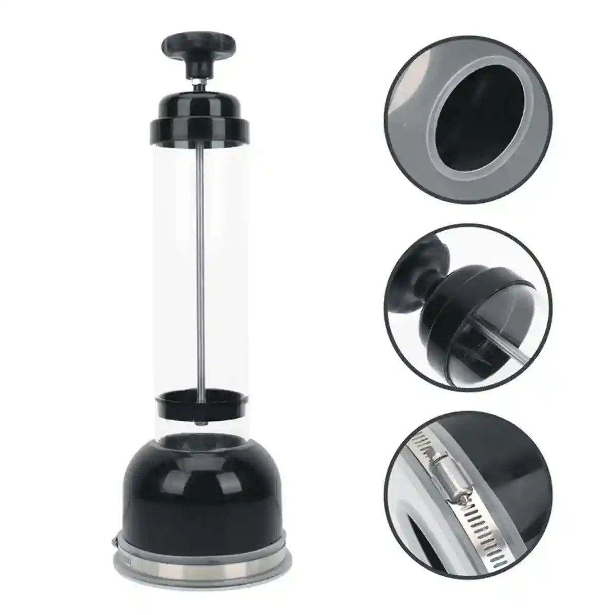 Emergency Calf Pump for Newborn Resuscitation Adjustable Suction Tool