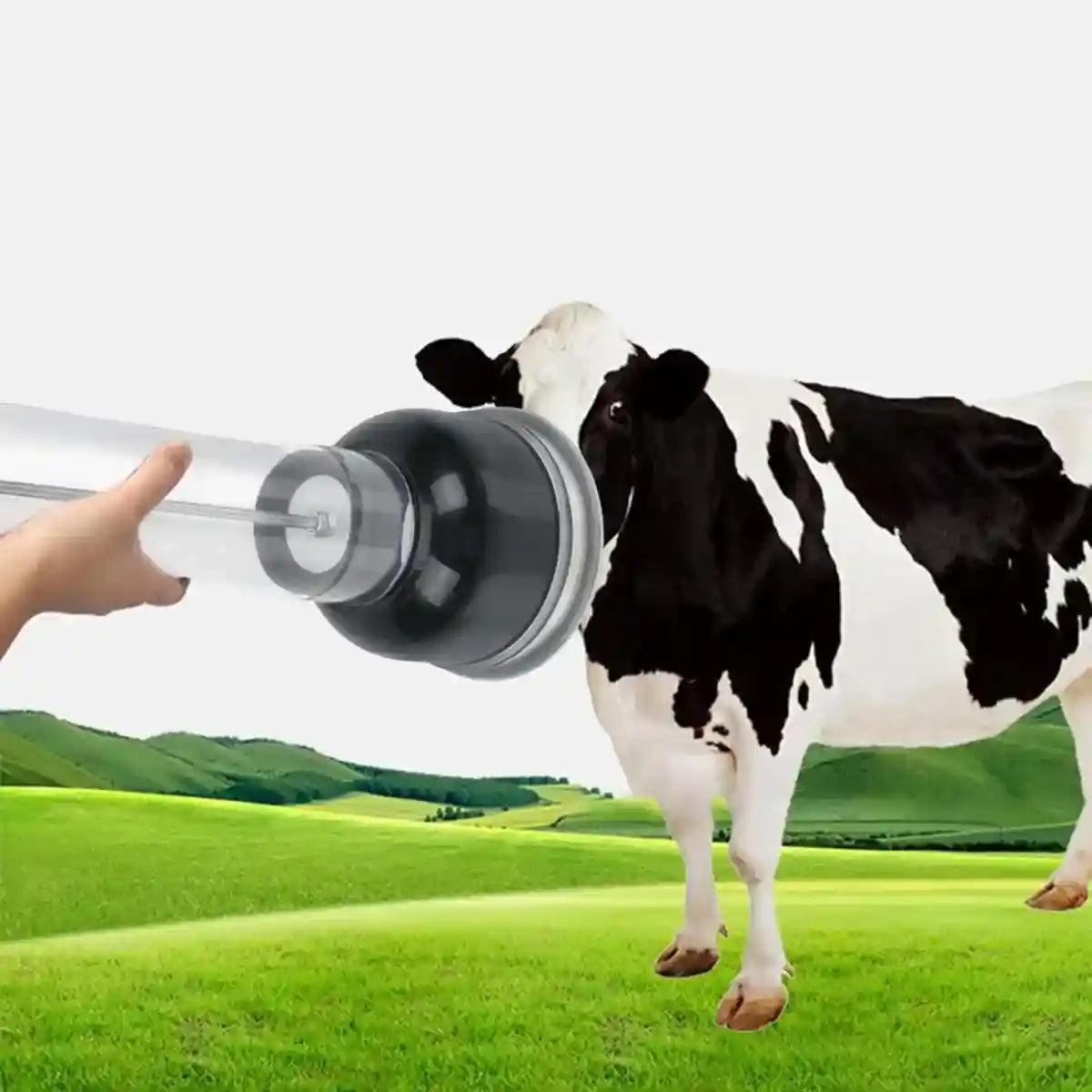 Emergency Calf Pump for Newborn Resuscitation Adjustable Suction Tool