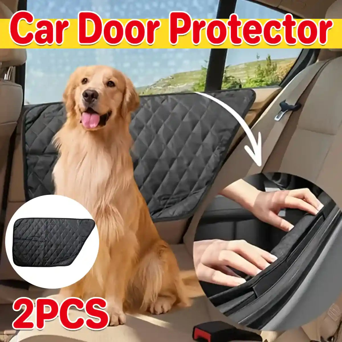 Car Pet Door Cover Protector