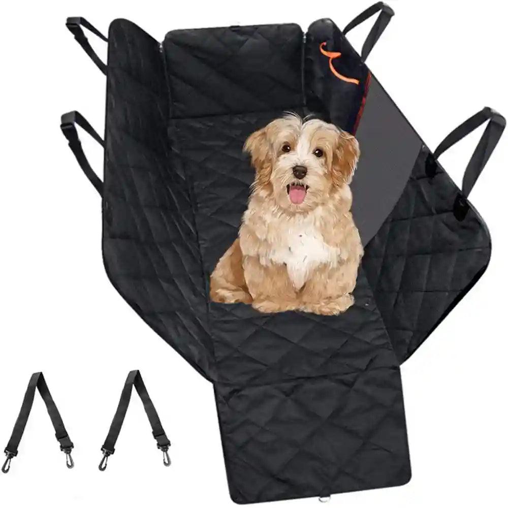 Pet Car Back Seat Cover Package Content 5pcs