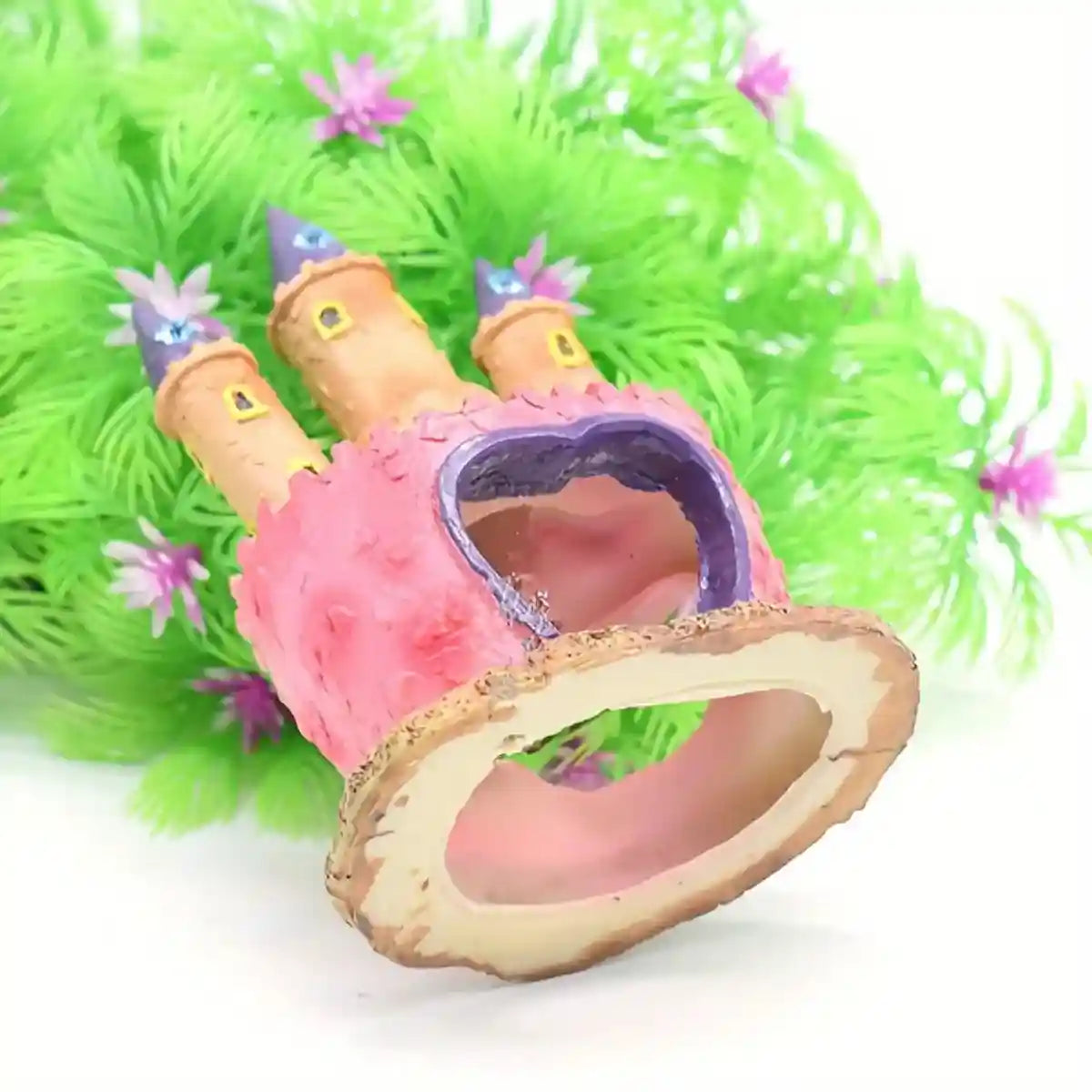 Resin Castle Aquarium Ornament Decorative Fish Tank Hideout