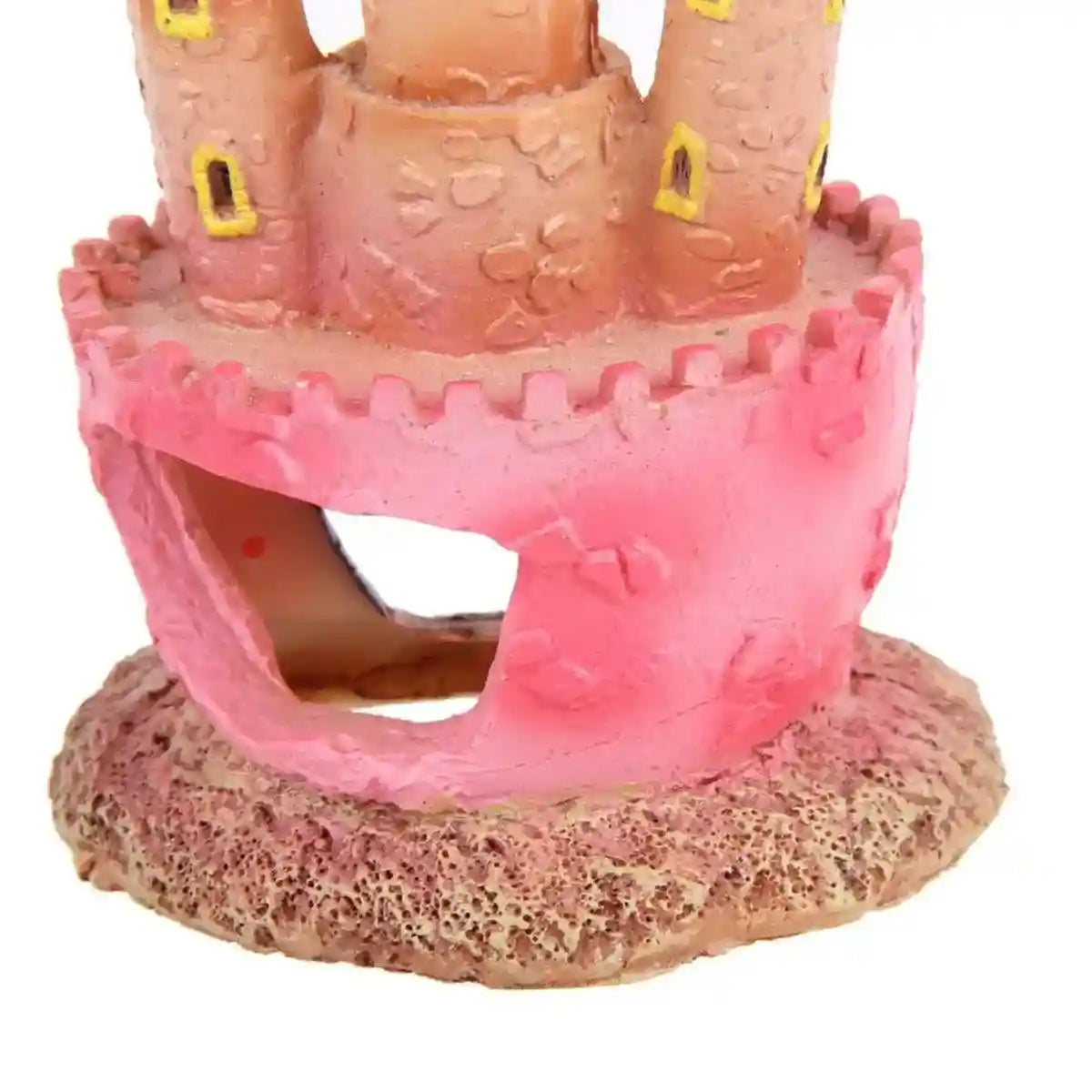 Resin Castle Aquarium Ornament Decorative Fish Tank Hideout