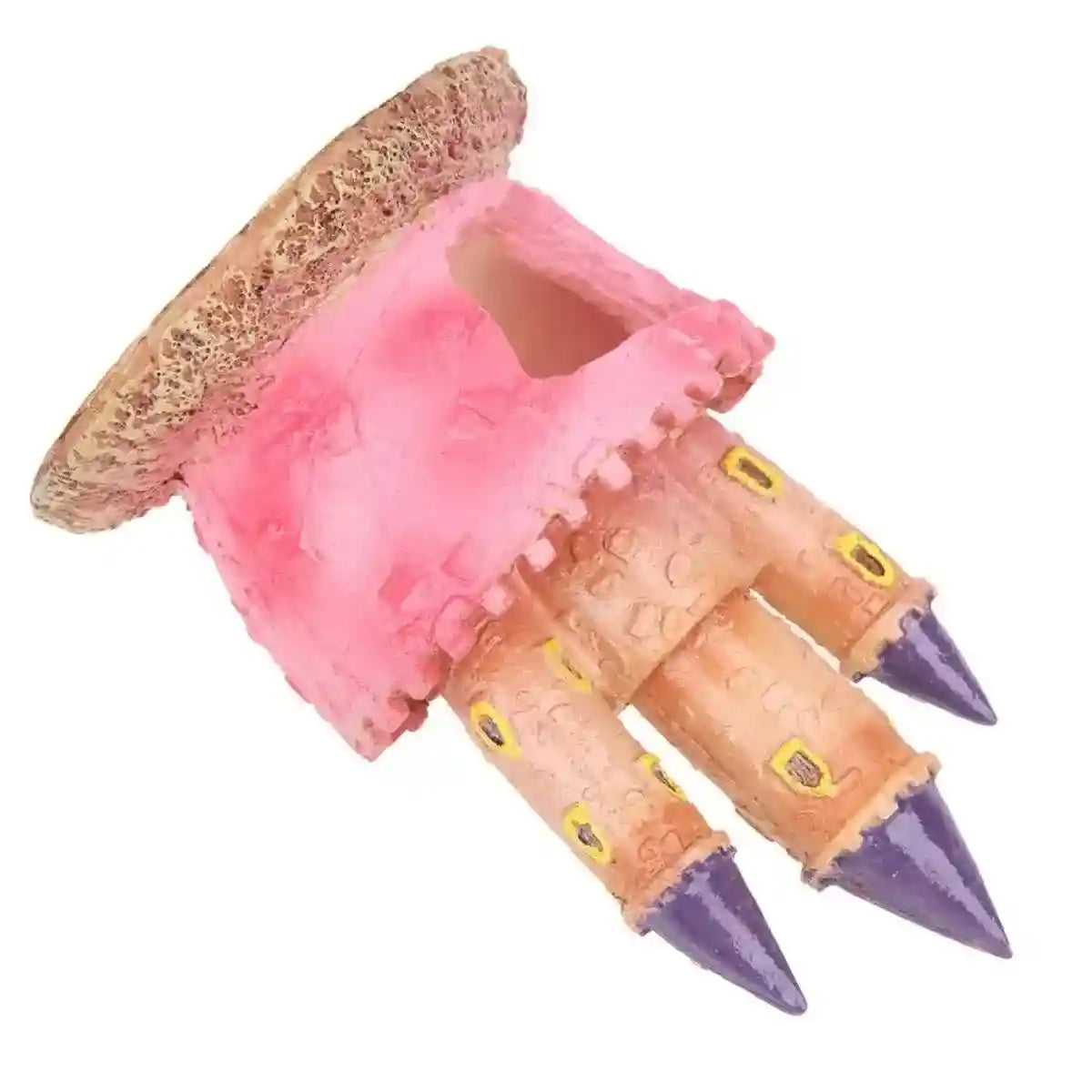 Resin Castle Aquarium Ornament Decorative Fish Tank Hideout