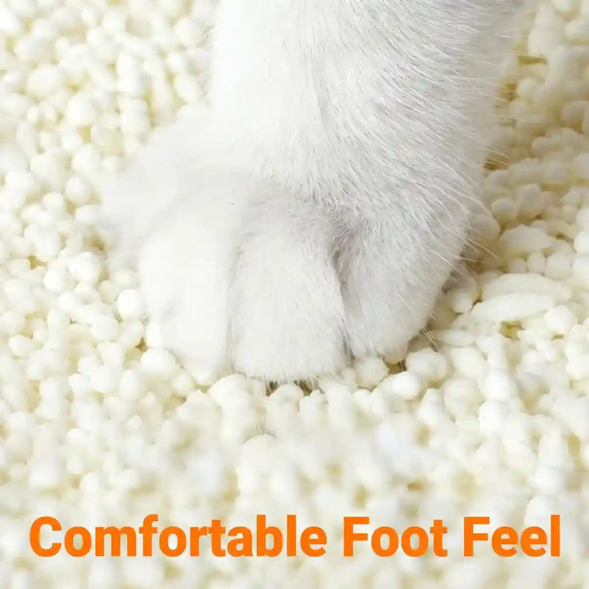 2pcs Natural Tapioca Cat Litter Clumping Odor Control & Low Tracking